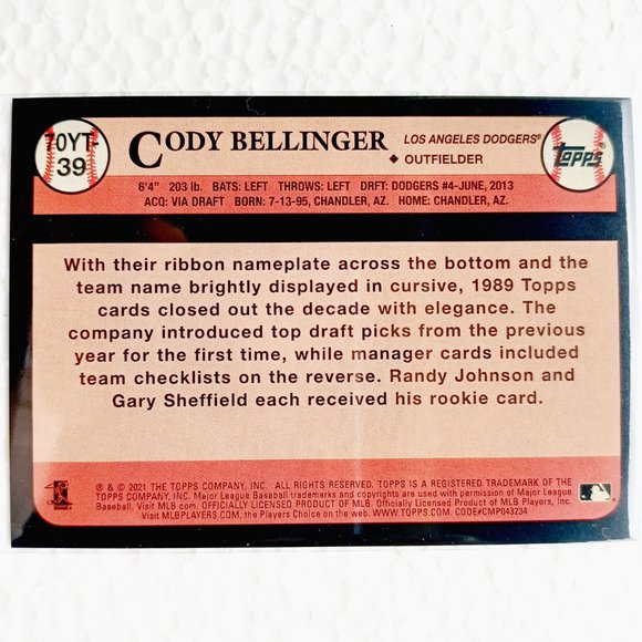 Los Angeles Dodgers 6 Card Lot - BSBL [14_4] - Picture 7 of 13